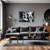 Elegant Victorian Goth Living Room Demo