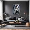 Elegant Victorian Goth Living Room Demo