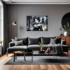 Elegant Victorian Goth Living Room Demo