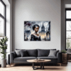 Elegant Victorian Goth Living Room Demo