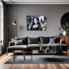 Elegant Victorian Goth Living Room Demo