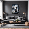 Elegant Victorian Goth Living Room Demo