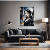 Elegant Victorian Goth Living Room Demo