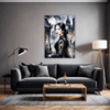 Elegant Victorian Goth Living Room Demo