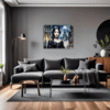 Elegant Victorian Goth Living Room Demo