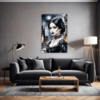 Elegant Victorian Goth Living Room Demo