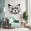 Emotive British Shorthair Living Room Demo