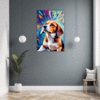 Energetic Beagle Hound Hallway Demo