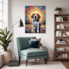Energetic Beagle Hound Living Room Demo