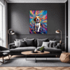 Energetic Beagle Hound Living Room Demo
