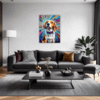 Energetic Beagle Hound Living Room Demo
