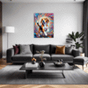 Energetic Beagle Hound Living Room Demo