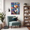 Energetic Beagle Hound Living Room Demo