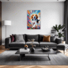 Energetic Beagle Hound Living Room Demo
