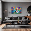 Energetic Beagle Hound Living Room Demo