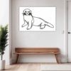 Energetic Marine Otter Hallway Demo