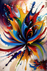 Color Field Abstract Art Ethereal Exploration of Color