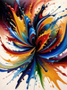 Color Field Abstract Art Ethereal Exploration of Color