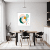 Ethereal Wave Form Dining Room Demo