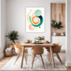 Ethereal Wave Form Dining Room Demo