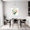 Ethereal Wave Form Dining Room Demo