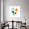 Ethereal Wave Form Dining Room Demo