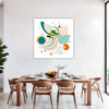 Ethereal Wave Form Dining Room Demo