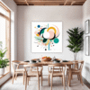 Ethereal Wave Form Dining Room Demo
