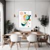 Ethereal Wave Form Dining Room Demo