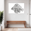 Exotic Spiny Lionfish Hallway Demo