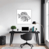 Exotic Spiny Lionfish Office Demo