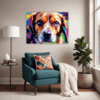 Expressive Beagle Living Room Demo