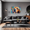 Expressive Beagle Living Room Demo