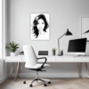 Expressive Female Portrait Office Demo