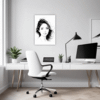 Expressive Female Portrait Office Demo