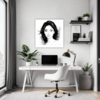 Expressive Female Portrait Office Demo