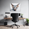 Expressive Sphynx Cat Office Demo