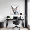Expressive Sphynx Cat Office Demo