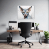 Expressive Sphynx Cat Office Demo