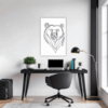 Fearsome Wild Grizzly Office Demo