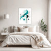 Flowing Rhythm Abstract Bedroom Demo