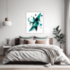 Flowing Rhythm Abstract Bedroom Demo