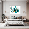 Flowing Rhythm Abstract Bedroom Demo