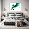 Flowing Rhythm Abstract Bedroom Demo