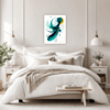 Flowing Rhythm Abstract Bedroom Demo