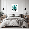 Flowing Rhythm Abstract Bedroom Demo