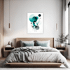 Flowing Rhythm Abstract Bedroom Demo