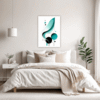 Flowing Rhythm Abstract Bedroom Demo