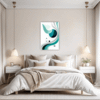 Flowing Rhythm Abstract Bedroom Demo
