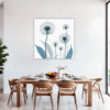 Fluffy Dandelion Puff Dining Room Demo